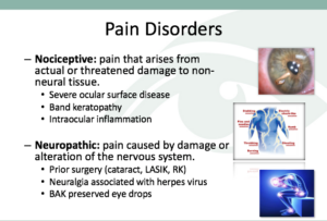 Neuropathic Pain and Nociceptive Pain