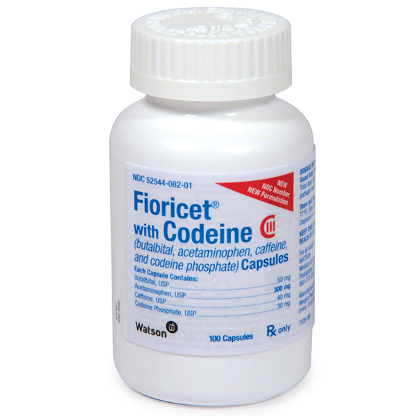 fioricet with codeine